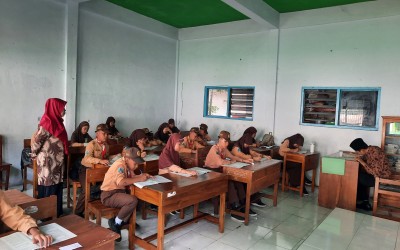 MI HIDAYATUN NASYIIN MENGGELAR ASESMEN MADRASAH (AM), BERJALAN DENGAN LANCAR DAN TERTIB!